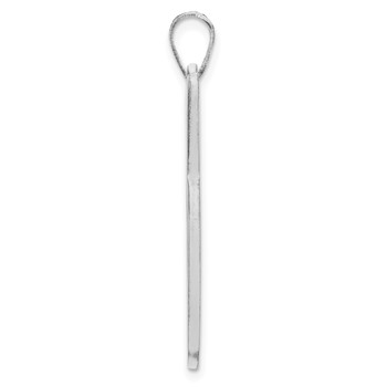 Sterling Silver/Rhodium-plated Animal Ears Picture Jewelry Pendant — alternate view