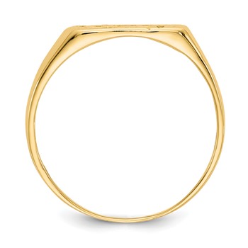 14k Madi K BABY Script Size 2 Baby / Childrens Ring — alternate view