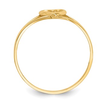 14k Madi K Heart Size 2 Baby / Childrens Ring — alternate view