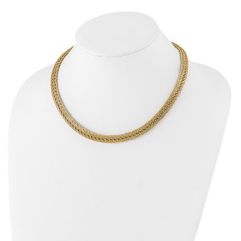 14k Polished 8.00mm Fancy Multi-Link 18 inch Necklace — alternate view