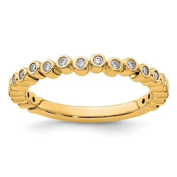 14k Stackable Expressions Diamond Ring