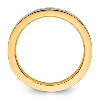 14k Stackable Expressions Diamond Ring — alternate view