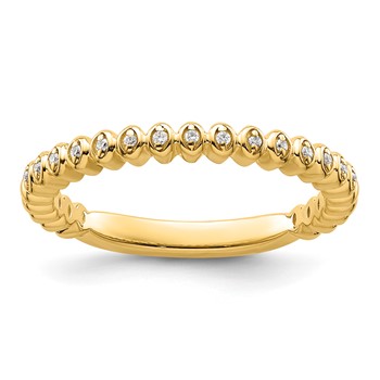 14k Stackable Expressions Diamond Ring