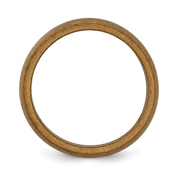 Silicone Bronze Metallic 5.7mm Domed Band Size 5 — alternate view