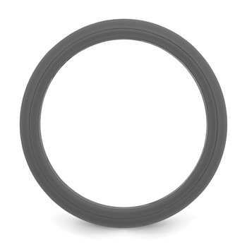 Silicone Dark Gray 8mm Band — alternate view