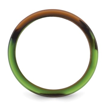 Silicone Camouflage 8.70mm Flat Edge Band — alternate view