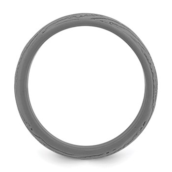 Silicone Gray 5.70m Wood Grain Pattern Band — alternate view