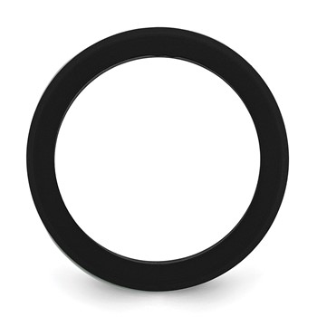 Silicone Black with Removable Grey Center 8mm Band — alternate view