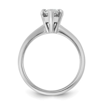 14kw 12x6mm MARQUISE Solitaire Mounting Sz 10 — alternate view