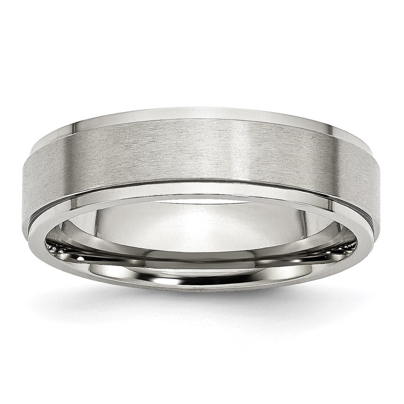 Men's Metal Stainless Steel Filled Solid Wedding Band Ring Travel Gym  Temporary