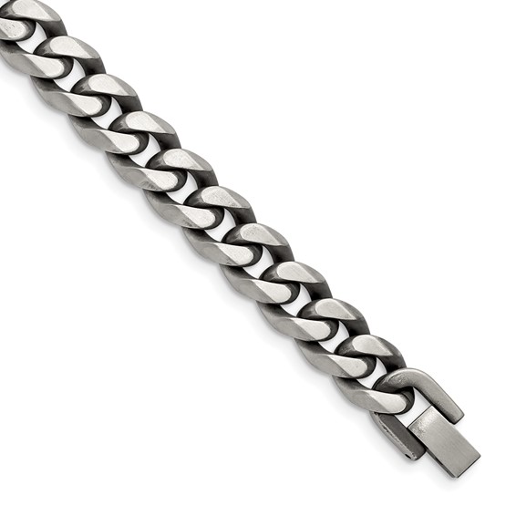 1 Meter Width 10.5mm Stainless Steel Twisted Curb Chains Bracelet