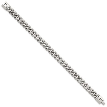 Chisel Stainless Steel Polished 9mm 8.25 inch Curb Link Bracelet — alternate view