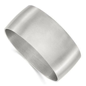 Stainless Steel Brushed Bangle