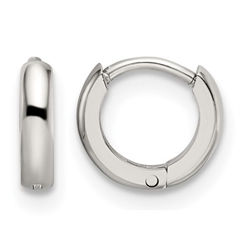 Chisel Stainless Steel Polished 2mm Endless Hinged Hoops