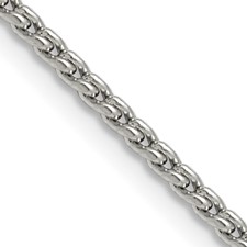 Franco Chain Sterling Silver 3.0mm - Alligator Jesus