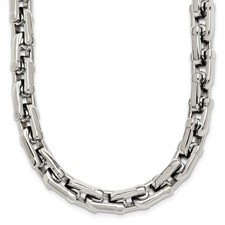 Image of Chisel Stainless Steel Polished 20 inch Link Necklace