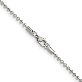 Stainless Steel 2.4 mm 22" Bead Chain — alternate view