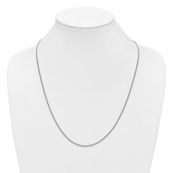 Stainless Steel 2.2 mm 24" Curb Chain — alternate view