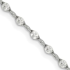 Image of Stainless Steel Polished 2.9mm 16in Fancy Link Chain