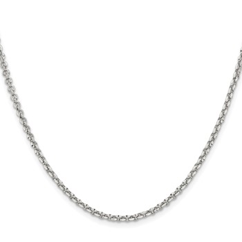 Chisel Stainless Steel Polished 3.2mm 16 inch Rolo Chain — alternate view