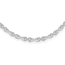 Image of Stainless Steel Polished 3.4mm Fancy Infinity Link Chain