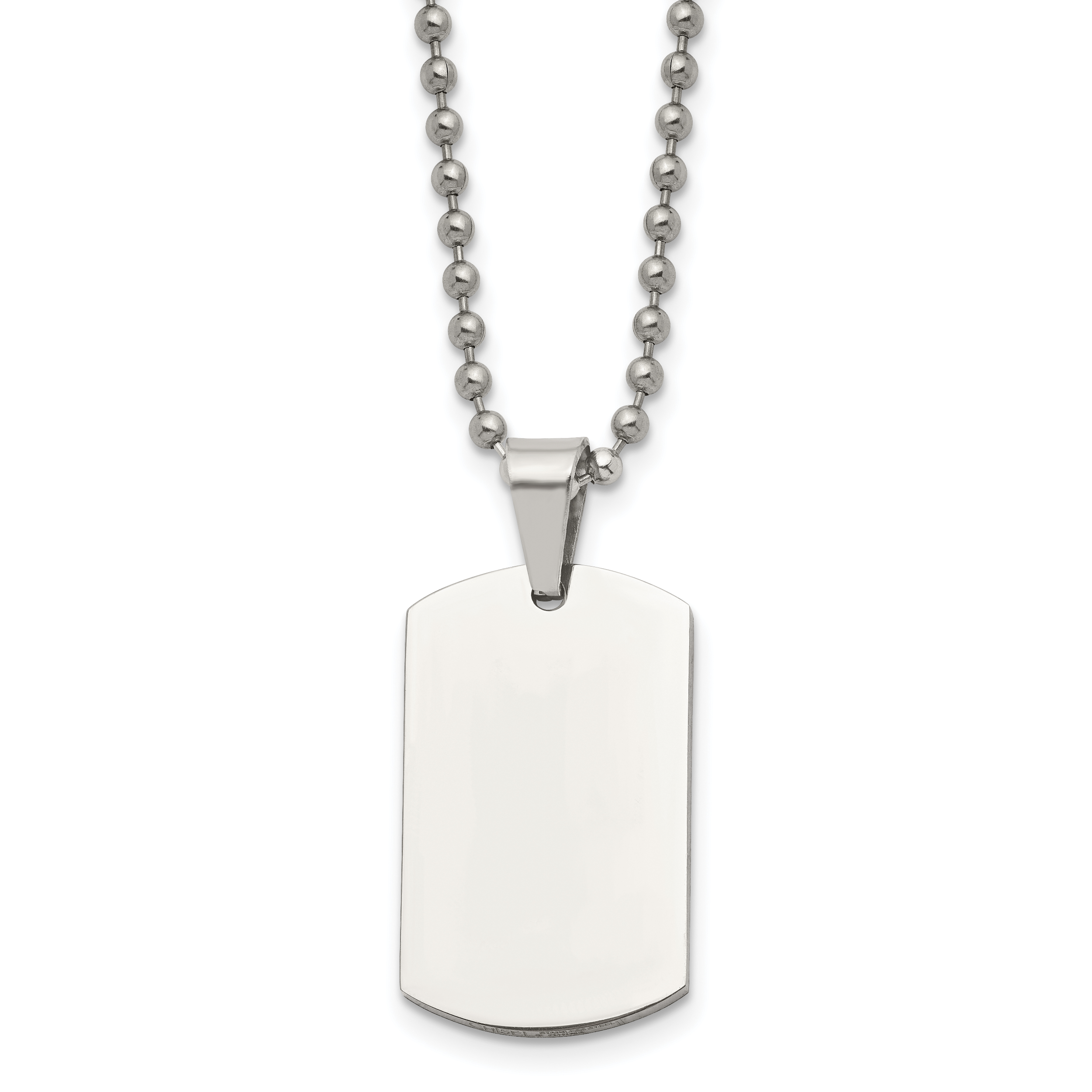 Single Dog Tag Necklace | Lucleon | 365 day return policy