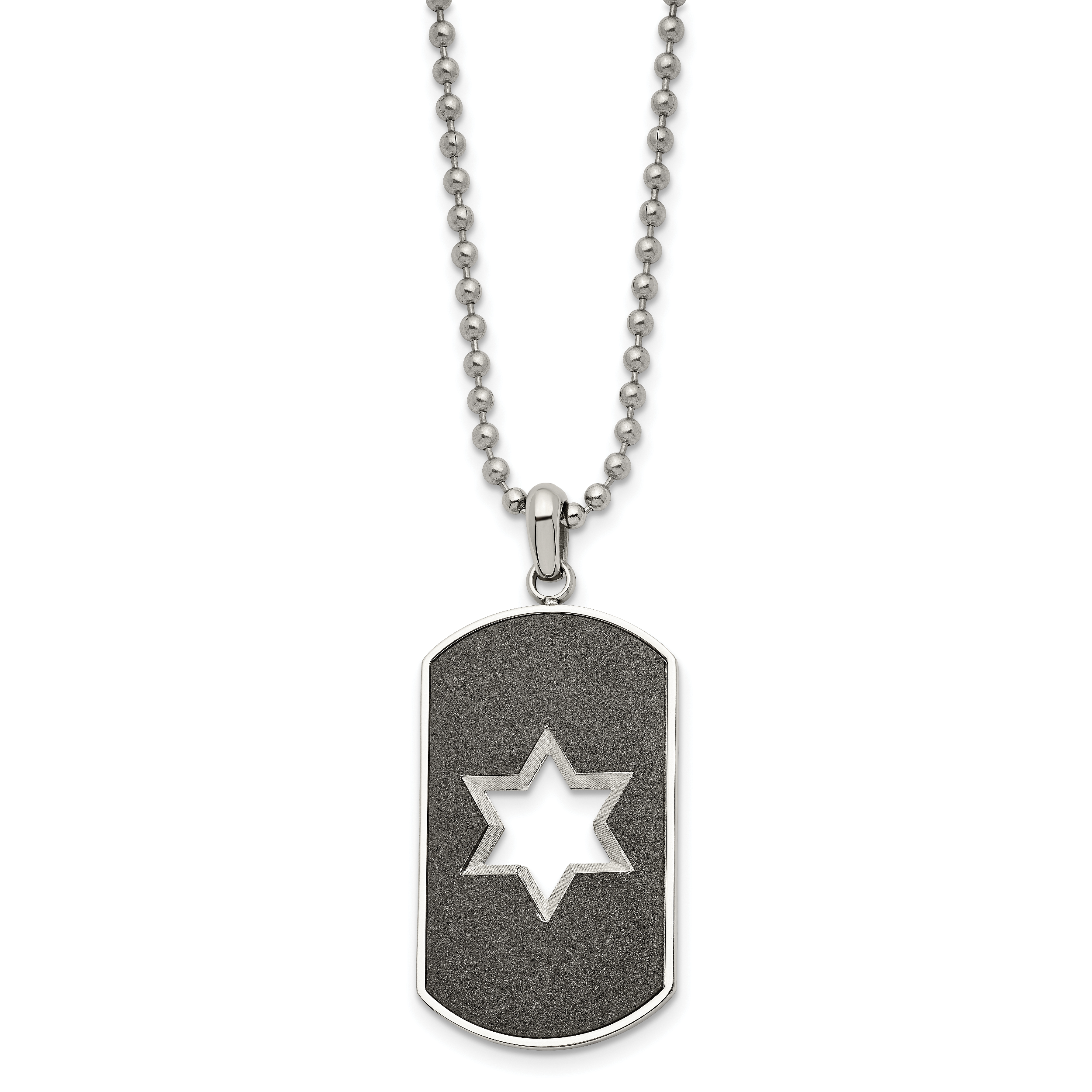 Star of outlet david dog tag