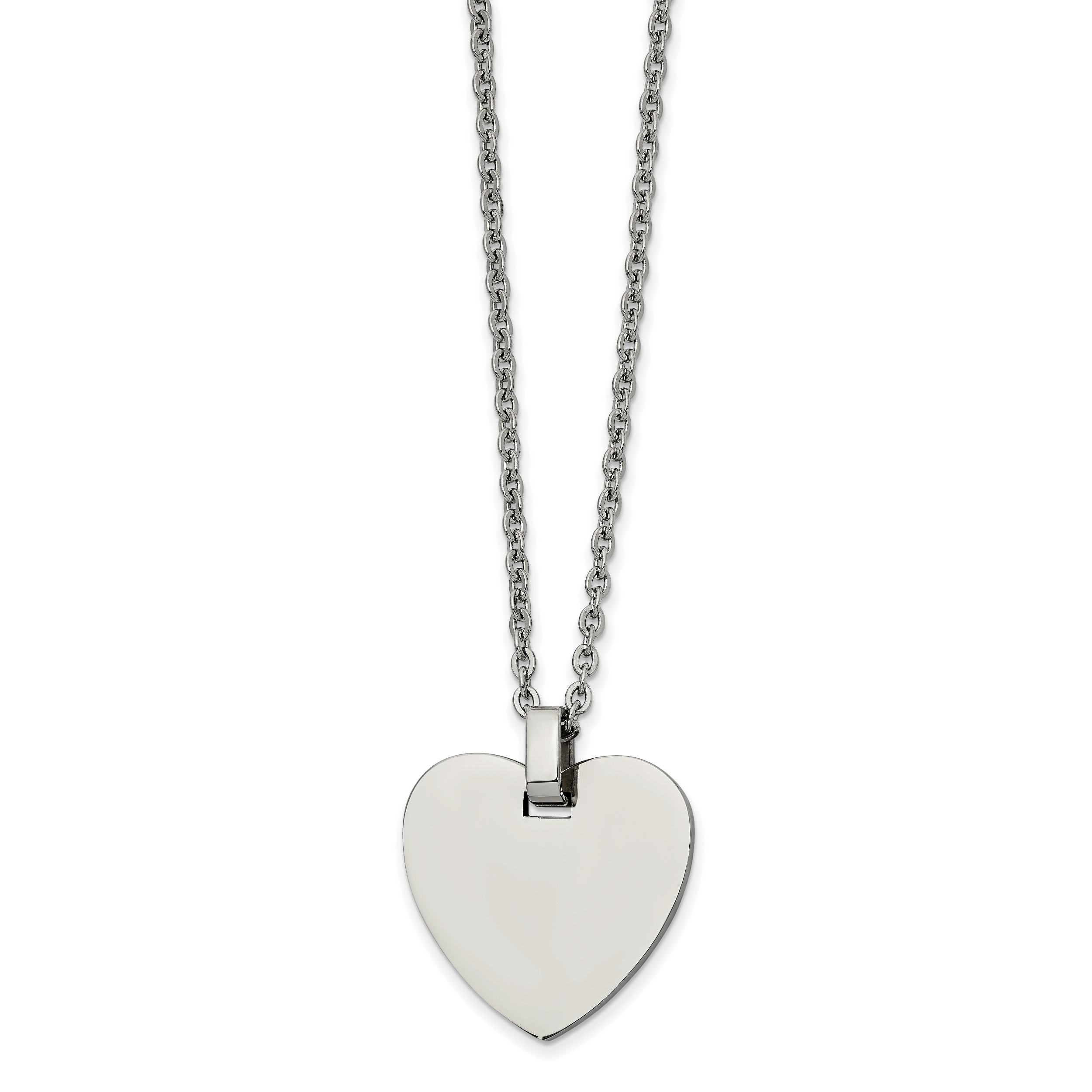 ☆ENGBROX☆ silver925 bailey heart suede necklace EBNL24073S Engraved Heart Necklace with Custom Birthstone - Sterling
