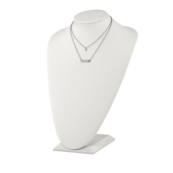 Chisel Stainless Steel Polished Star and Bar Multi Strand 15.5 inch Cable Chain with a 1.5 inch Extension Necklace — alternate view