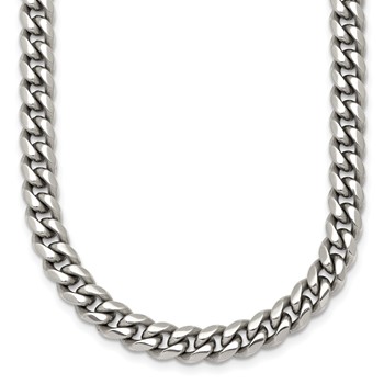 Chisel Stainless Steel Polished 6mm 20 inch Curb Link Necklace