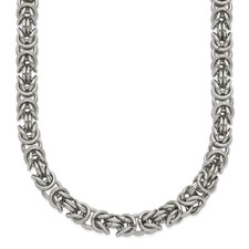 Image of Chisel Stainless Steel Polished 6mm 24 inch Fancy Link Necklace