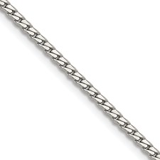 Image of Chisel Stainless Steel Polished 2.5mm 20 inch Curb Chain Necklace