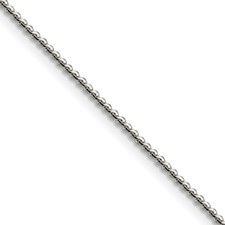 Image of Chisel Stainless Steel Polished 1.5mm 18 inch Fancy Curb Link Necklace