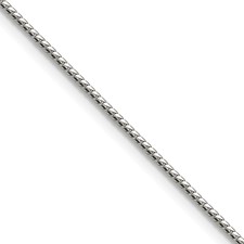 Image of Chisel Stainless Steel Polished 1.5mm 20 inch Flat Curb Link Necklace