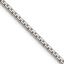 Image of Chisel Stainless Steel Polished 3mm 18 inch Flat Box Chain