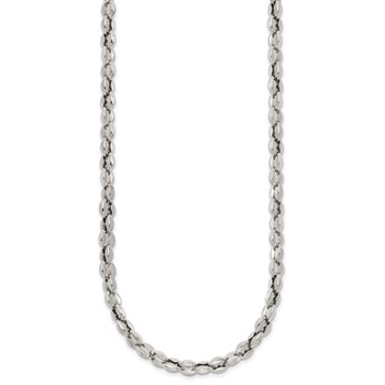 Chisel Stainless Steel Polished 5.5mm 22 inch Mariner Link Chain — alternate view