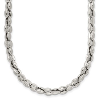 Chisel Stainless Steel Polished 5.5mm 22 inch Mariner Link Chain