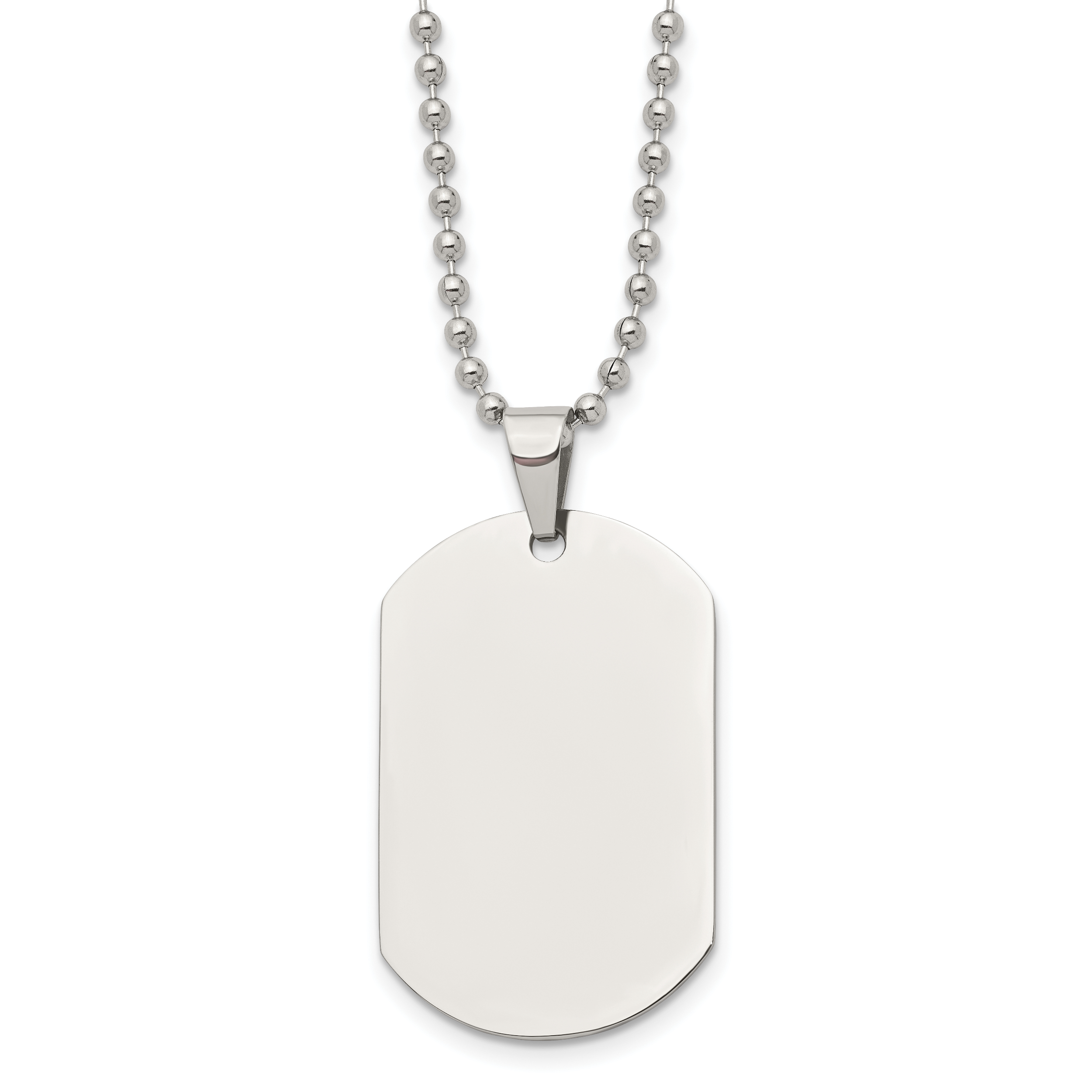 24 inch shop dog tag chain