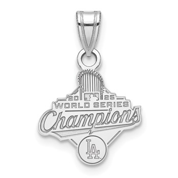 SS 2025 World Series Champions Los Angeles Dodgers Small Pendant