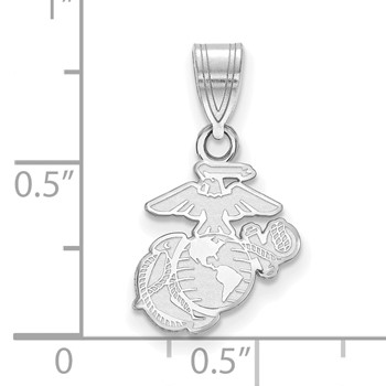 10kw Small U.S. Marine Corps Pendant — alternate view