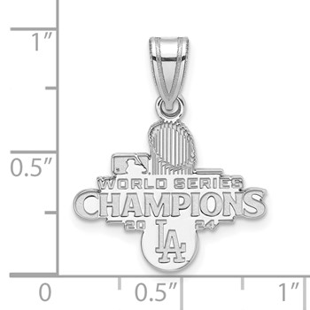 SS 2024 World Series Champions Los Angeles Dodgers Medium Pendant — alternate view