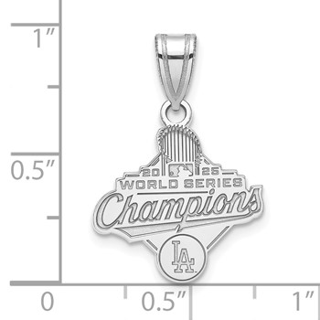 SS 2025 World Series Champions Los Angeles Dodgers Medium Pendant — alternate view