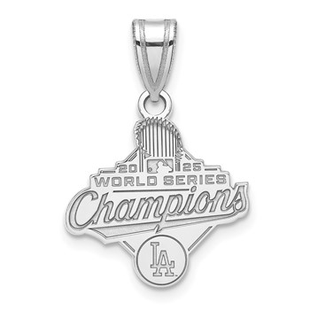 SS 2025 World Series Champions Los Angeles Dodgers Medium Pendant
