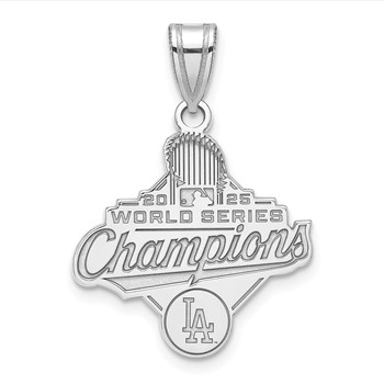 SS 2025 World Series Champions Los Angeles Dodgers Large Pendant