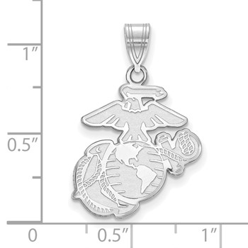 10kw Large U.S. Marine Corps Pendant — alternate view