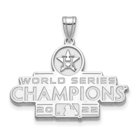 SS 2022 World Series Champions Houston Astros Large Pendant w