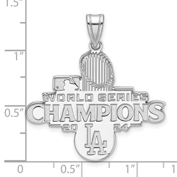 SS 2024 World Series Champions Los Angeles Dodgers Extra Large Pendant — alternate view