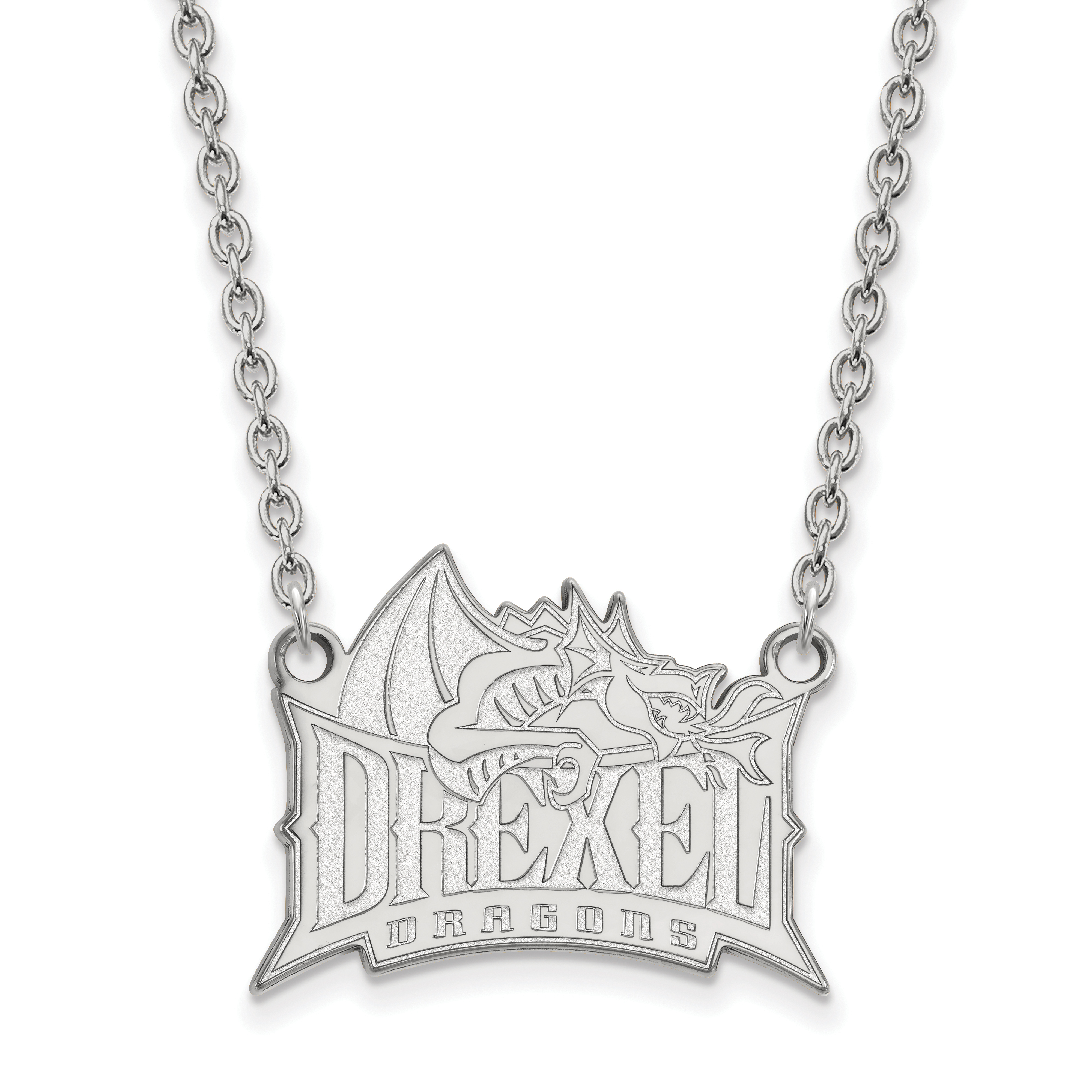 14k Yellow Gold Drexel University Dragons School Mascot Pendant