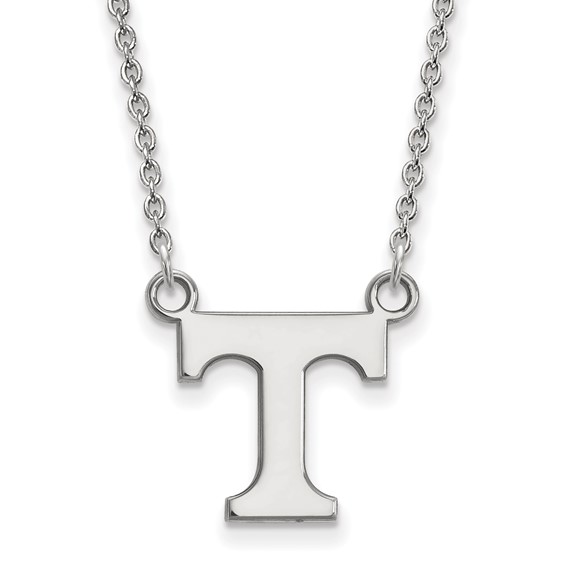 Sterling Silver Bowling Green State Large 'BG' Mascot Pendant