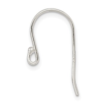 Sterling Silver Ball End Ear Wire